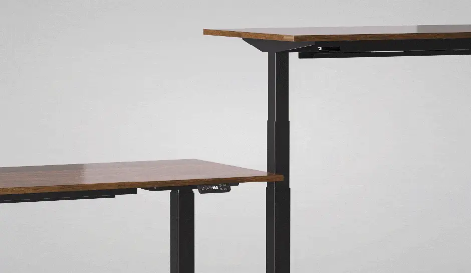 Rectangular Electric Lift Desk Frame